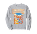 Canyonlands National Park Line Art Sweatshirt - Streetwear Style Unisex - T-Shirt, Sweatshirt, Hoodie