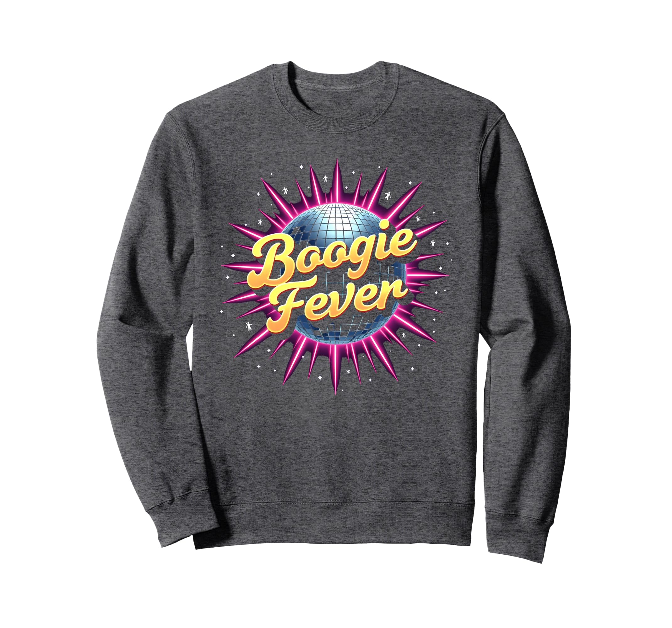 Disco Boogie Fever Dance Party Funky Sweatshirt - Unique Graphic Unisex - T-Shirt, Sweatshirt, Hoodie
