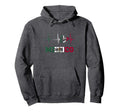 Mexico Heart Heartbeat Ekg Pulse Hoodie - Aesthetic Graphic Unisex - T-Shirt, Sweatshirt, Hoodie