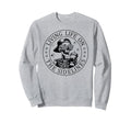 Skeleton Soccer Mom Coffee Living Sweatshirt - Aesthetic Graphic Unisex - T-Shirt, Sweatshirt, Hoodie