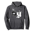 Old School Dad Og Hip Hop Head Vinyl Hoodie - Casual Everyday Wear Unisex - T-Shirt, Sweatshirt, Hoodie