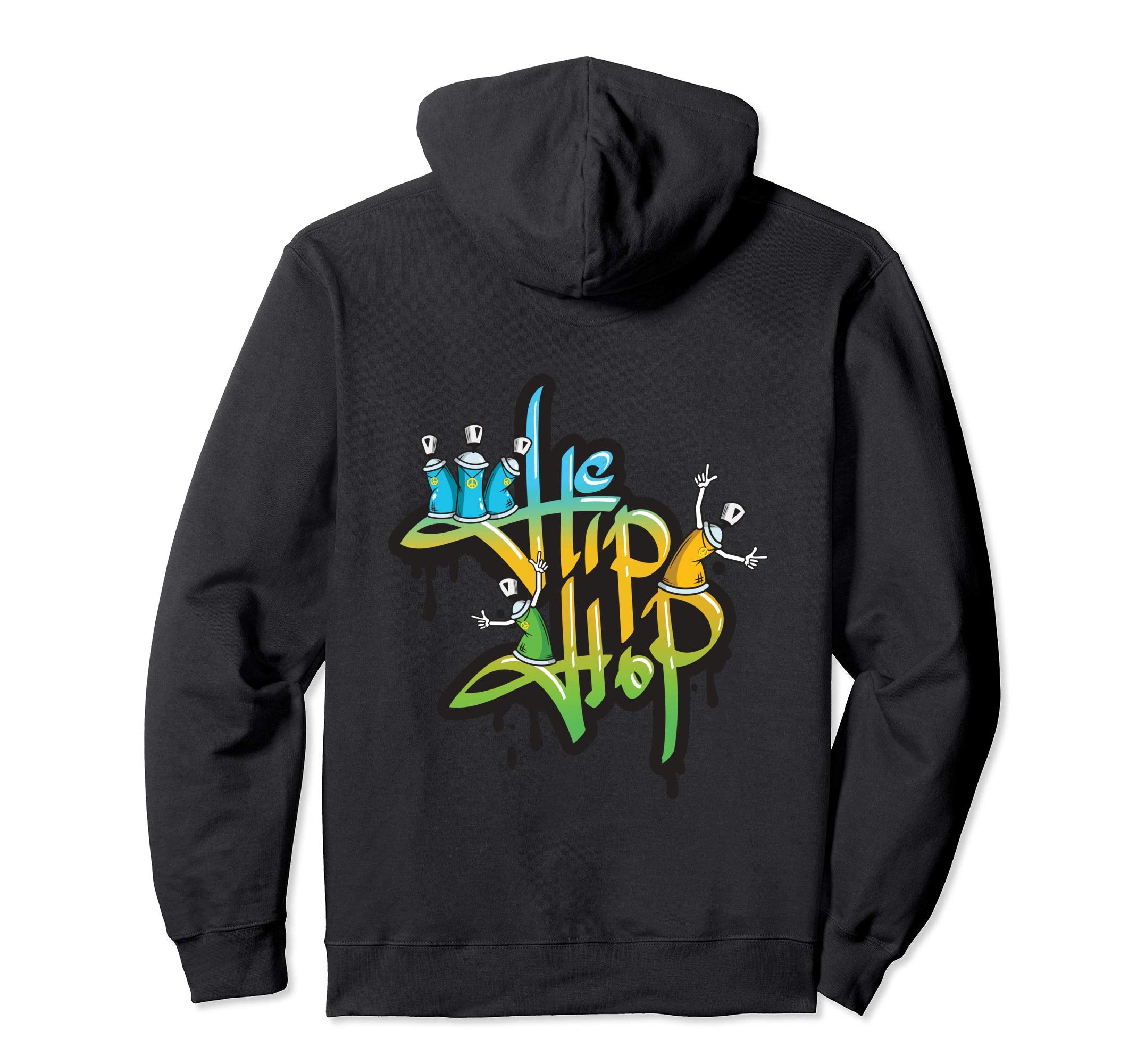 Funny Old School Hip Hop 90S Graffiti Hoodie - Custom Art Print Unisex - T-Shirt, Sweatshirt, Hoodie