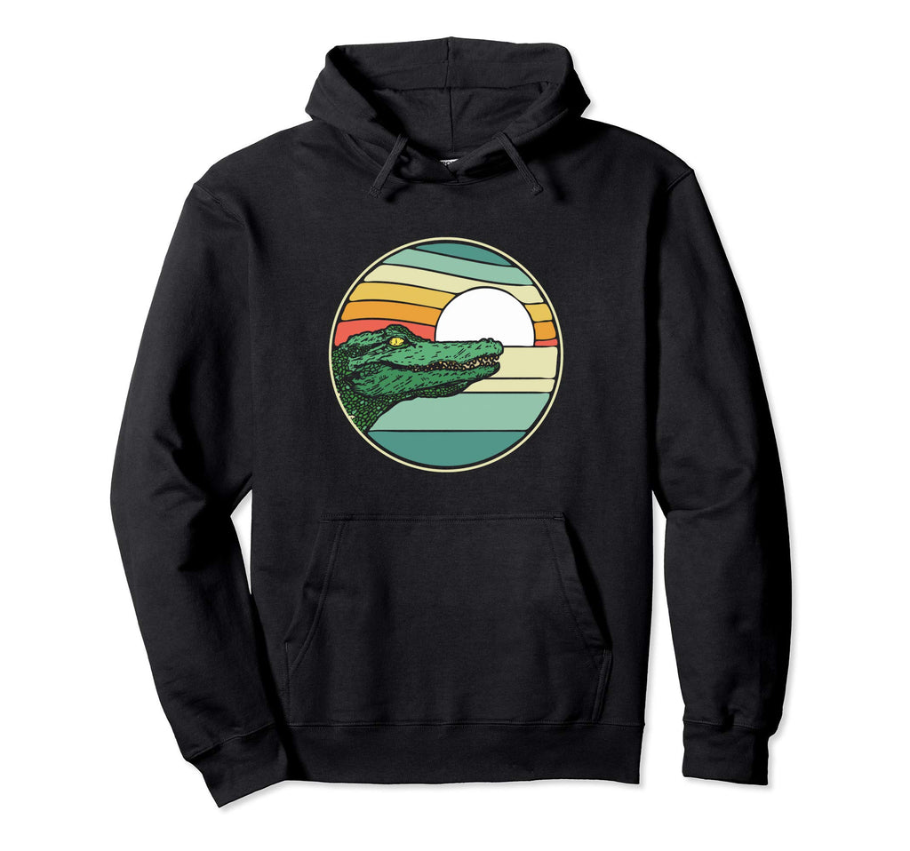 Everglades National Park Alligator 80S Hoodie - Streetwear Style Men Women - T-Shirt, Sweatshirt, Hoodie