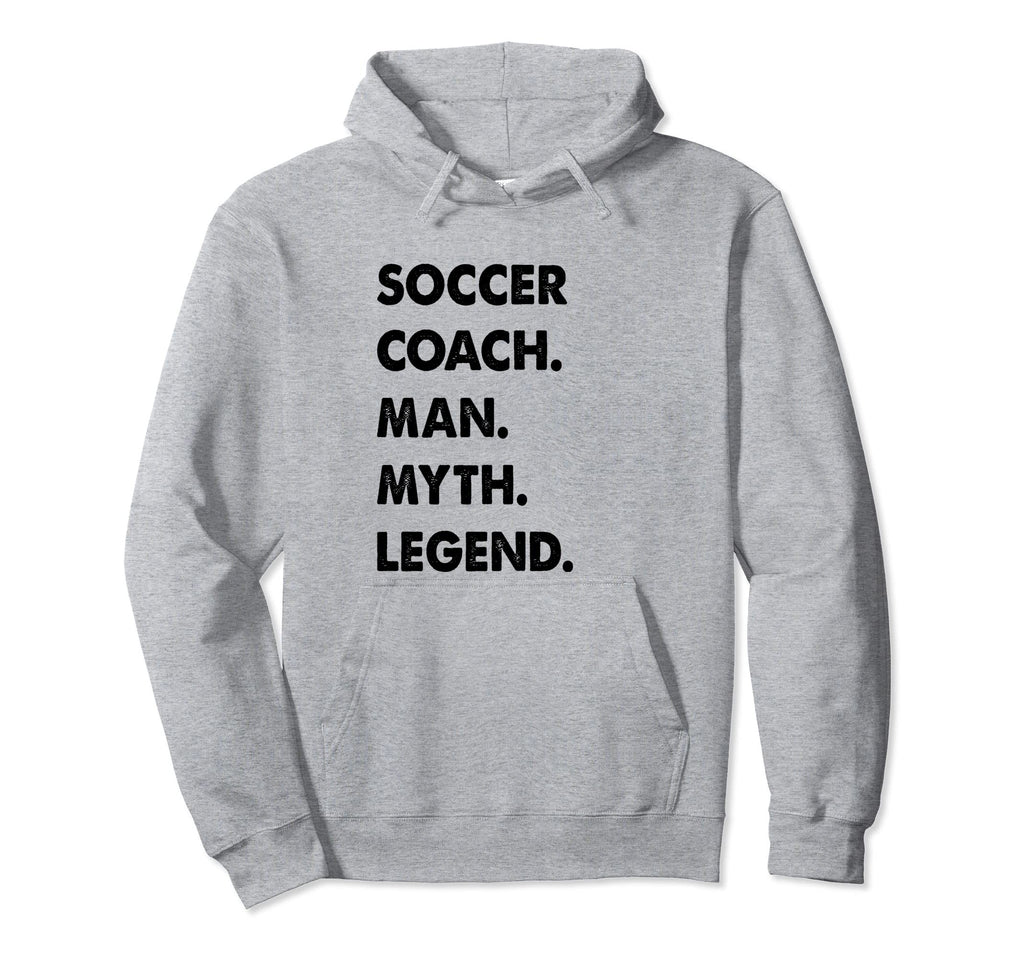 Funny Soccer Coach Profession Outfits Hoodie - Minimalist Print Men Women - T-Shirt, Sweatshirt, Hoodie