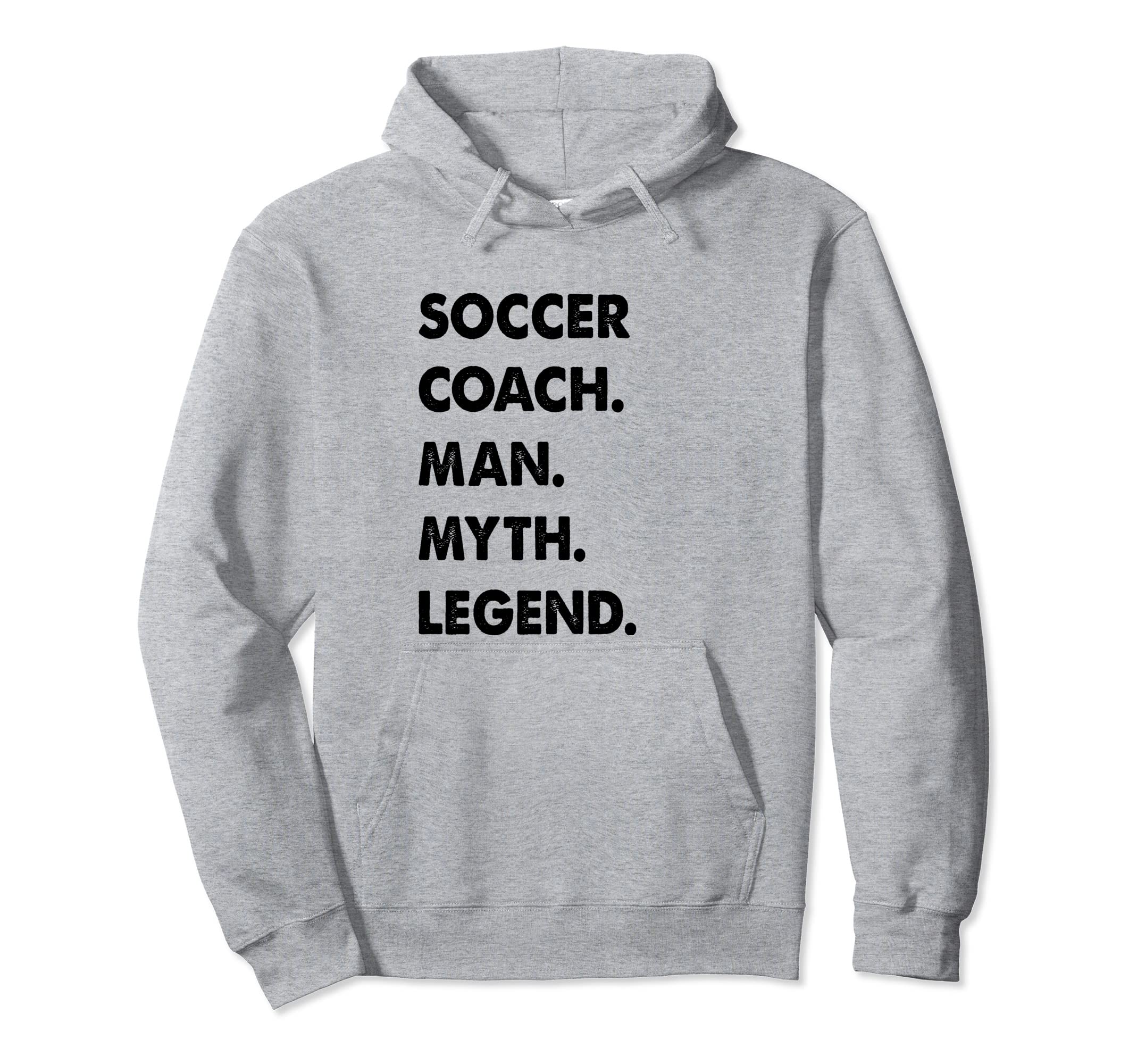 Funny Soccer Coach Profession Outfits Hoodie - Minimalist Print Men Women - T-Shirt, Sweatshirt, Hoodie