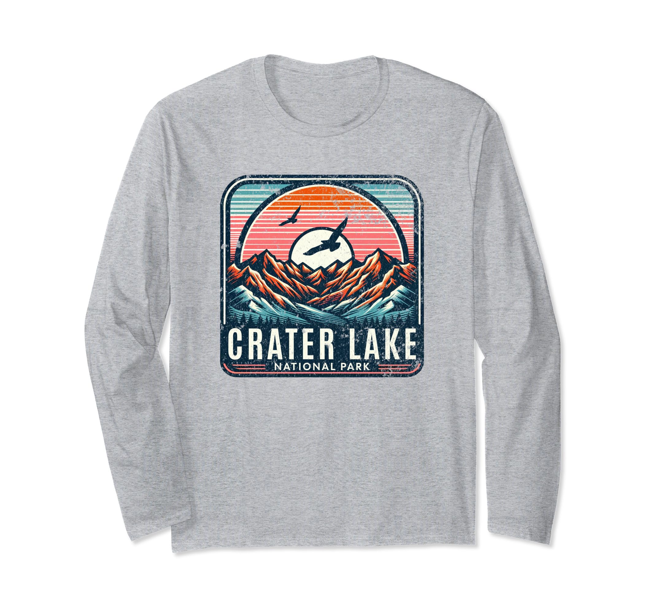 Crater Lake National Park Oregon Usa Outdoor Hoodie - Trendy Graphic Unisex - T-Shirt, Sweatshirt, Hoodie