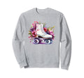 Aesthetic Vaporwave Teens Roller Sweatshirt - Unique Graphic Men Women - T-Shirt, Sweatshirt, Hoodie