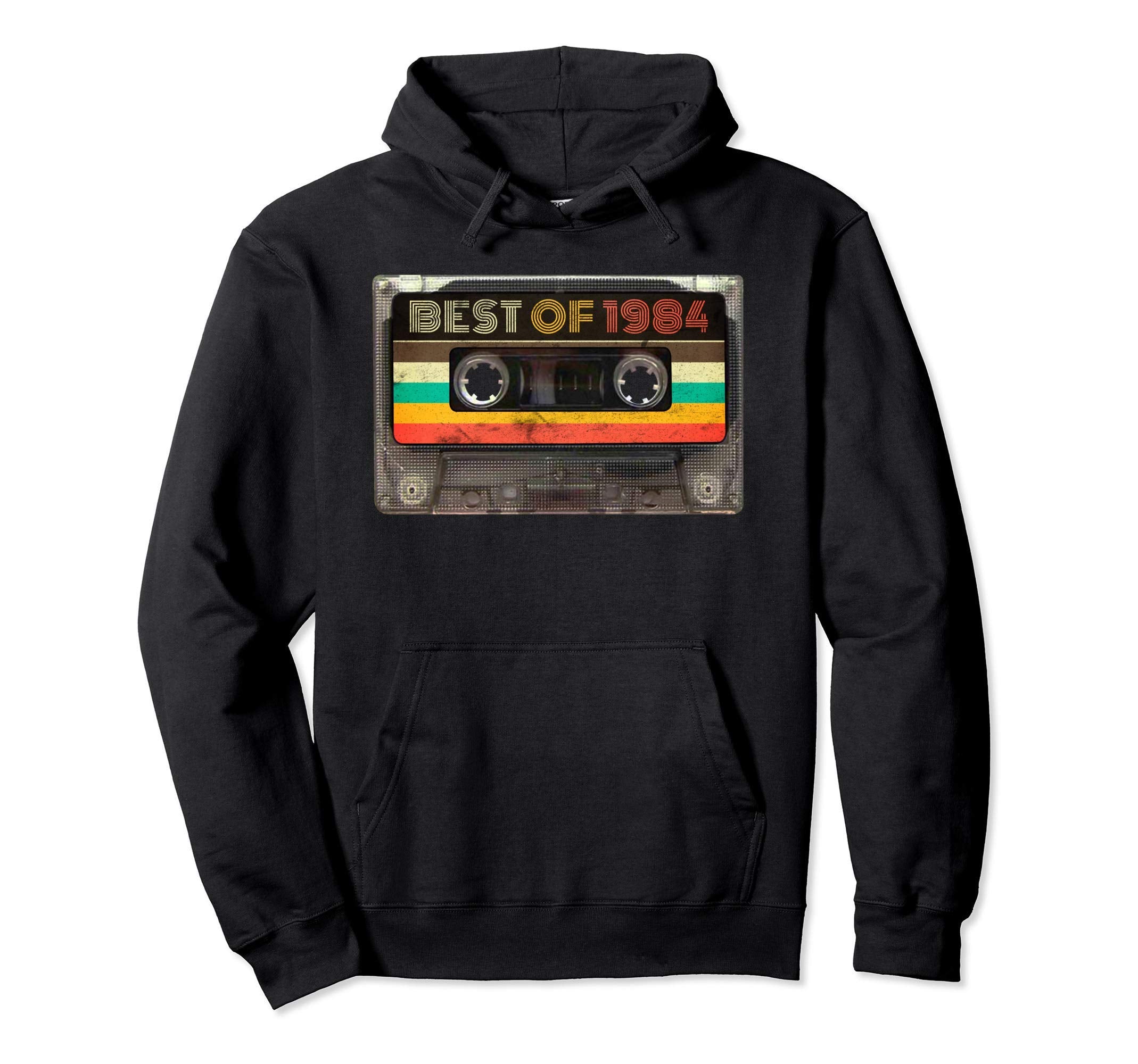 Best 1984 37Th Birthday Gifts Cassette Hoodie - Unique Graphic for Adults - T-Shirt, Sweatshirt, Hoodie