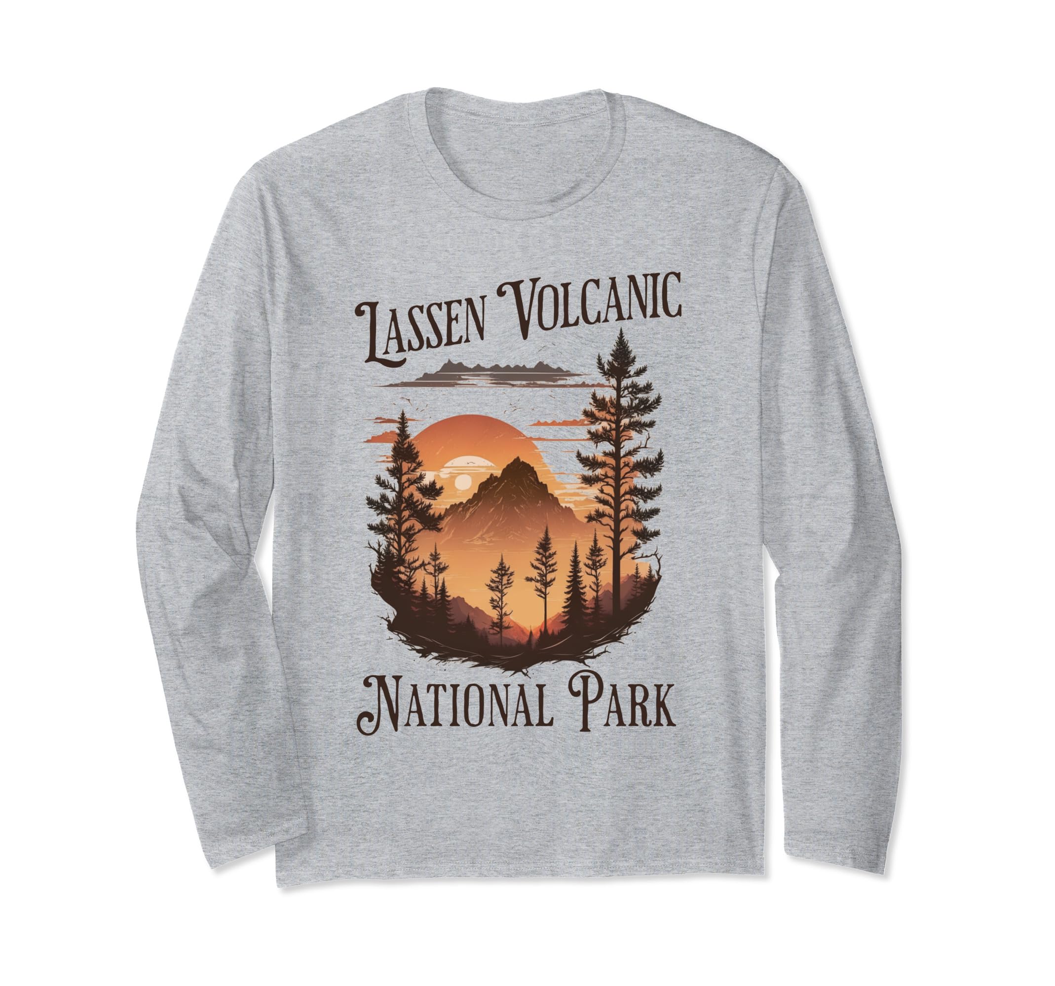 Lassen Volcanic National Park Sweatshirt - Graphic Print for Adults - T-Shirt, Sweatshirt, Hoodie