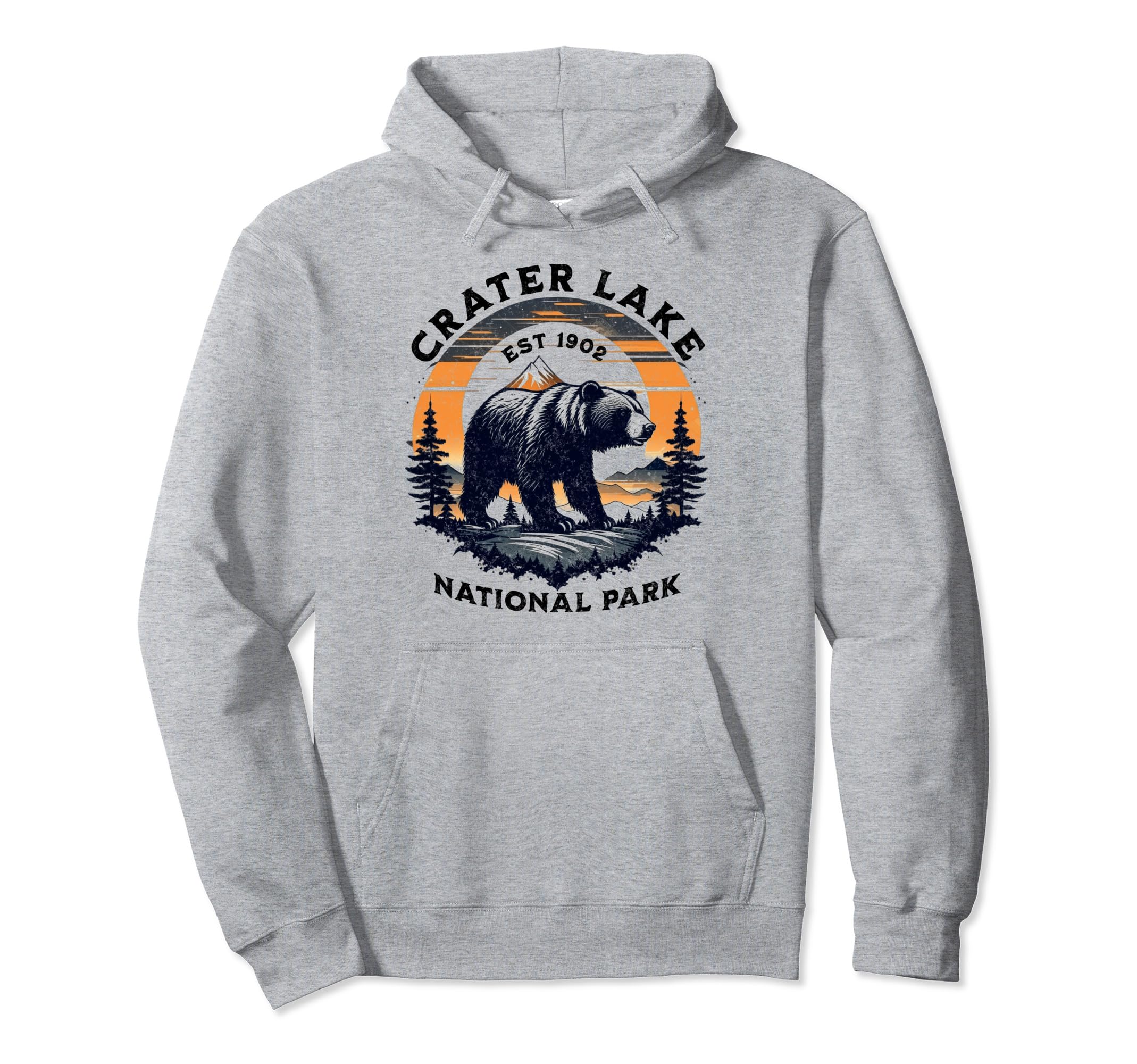 Crater Lake National Park Oregon Usa T-Shirt - Minimalist Print Men Women - T-Shirt, Sweatshirt, Hoodie