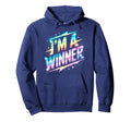 Im Winner Motivational Field Day Spirit Hoodie - Trendy Graphic Unisex - T-Shirt, Sweatshirt, Hoodie