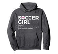 Soccer Definition Hoodie - Streetwear Style for Adults - T-Shirt, Sweatshirt, Hoodie