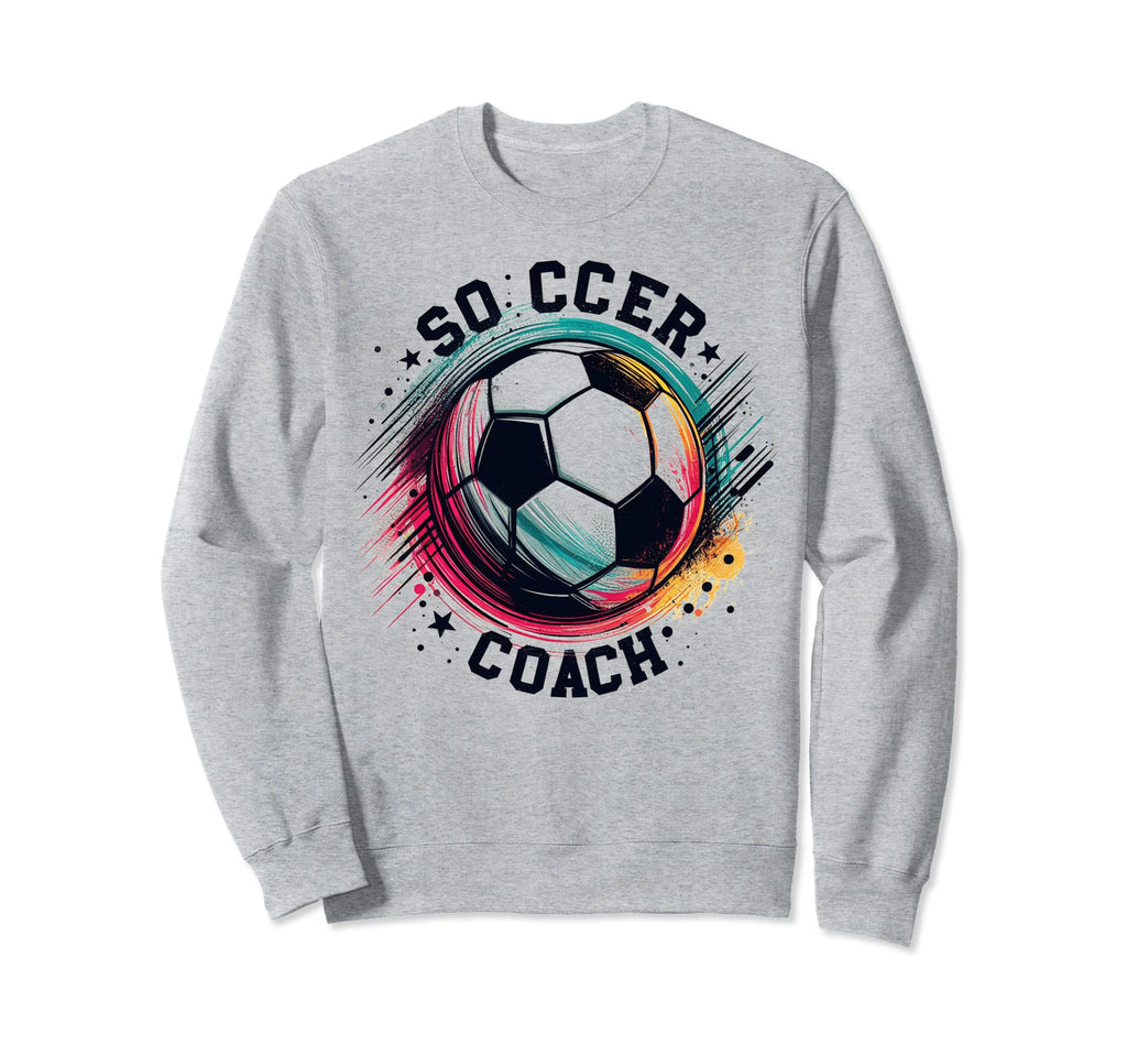 Soccer Coach Training Coaching Sweatshirt - Graphic Print Men Women - T-Shirt, Sweatshirt, Hoodie