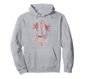 Kona Hawaii Surf Beach Surfing Hoodie - Fun Novelty Design for Adults - T-Shirt, Sweatshirt, Hoodie