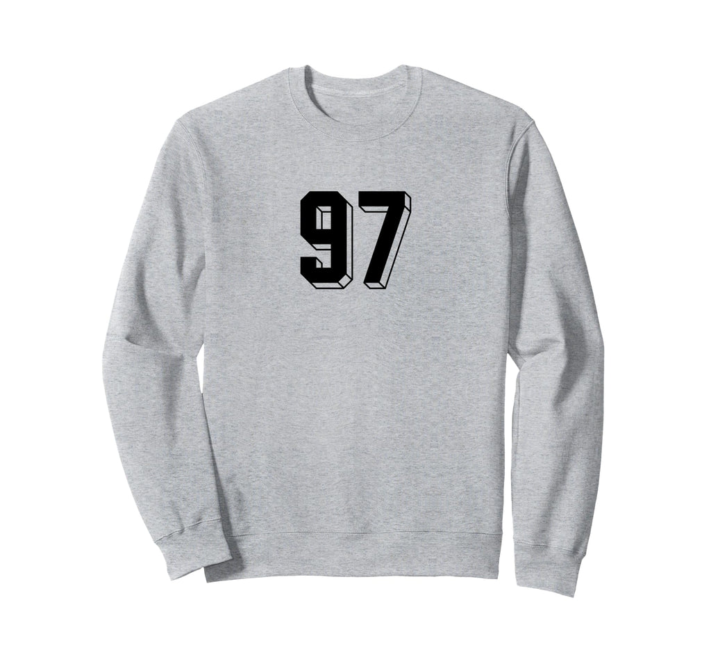 Number 97 80S 90S Soccer Team Jersey Sweatshirt - Trendy Graphic Men Women - T-Shirt, Sweatshirt, Hoodie