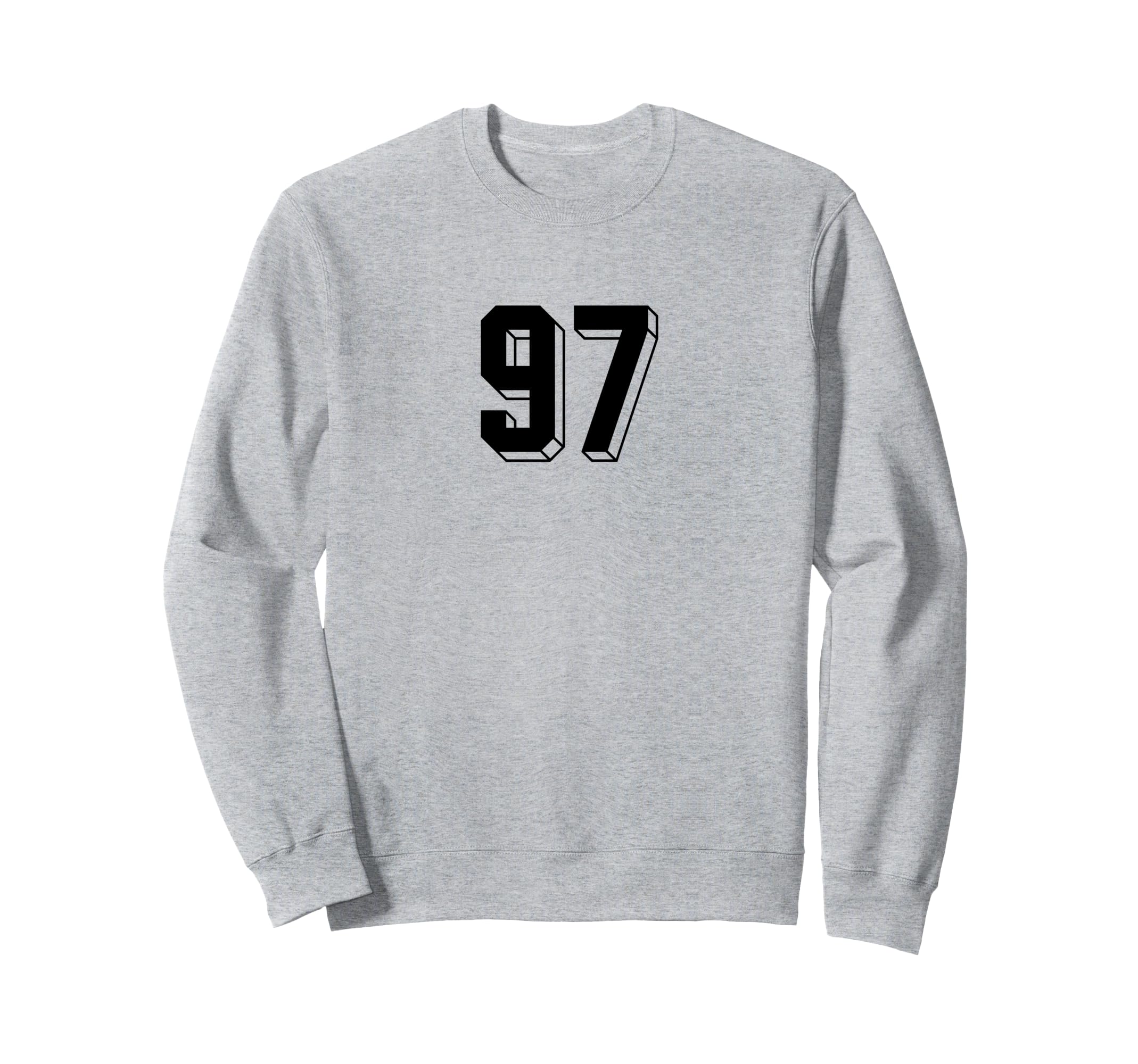 Number 97 80S 90S Soccer Team Jersey Sweatshirt - Trendy Graphic Men Women - T-Shirt, Sweatshirt, Hoodie