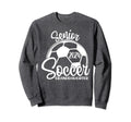 Senior Soccer Granddaughter 2024 Sweatshirt - Minimalist Print Men Women - T-Shirt, Sweatshirt, Hoodie