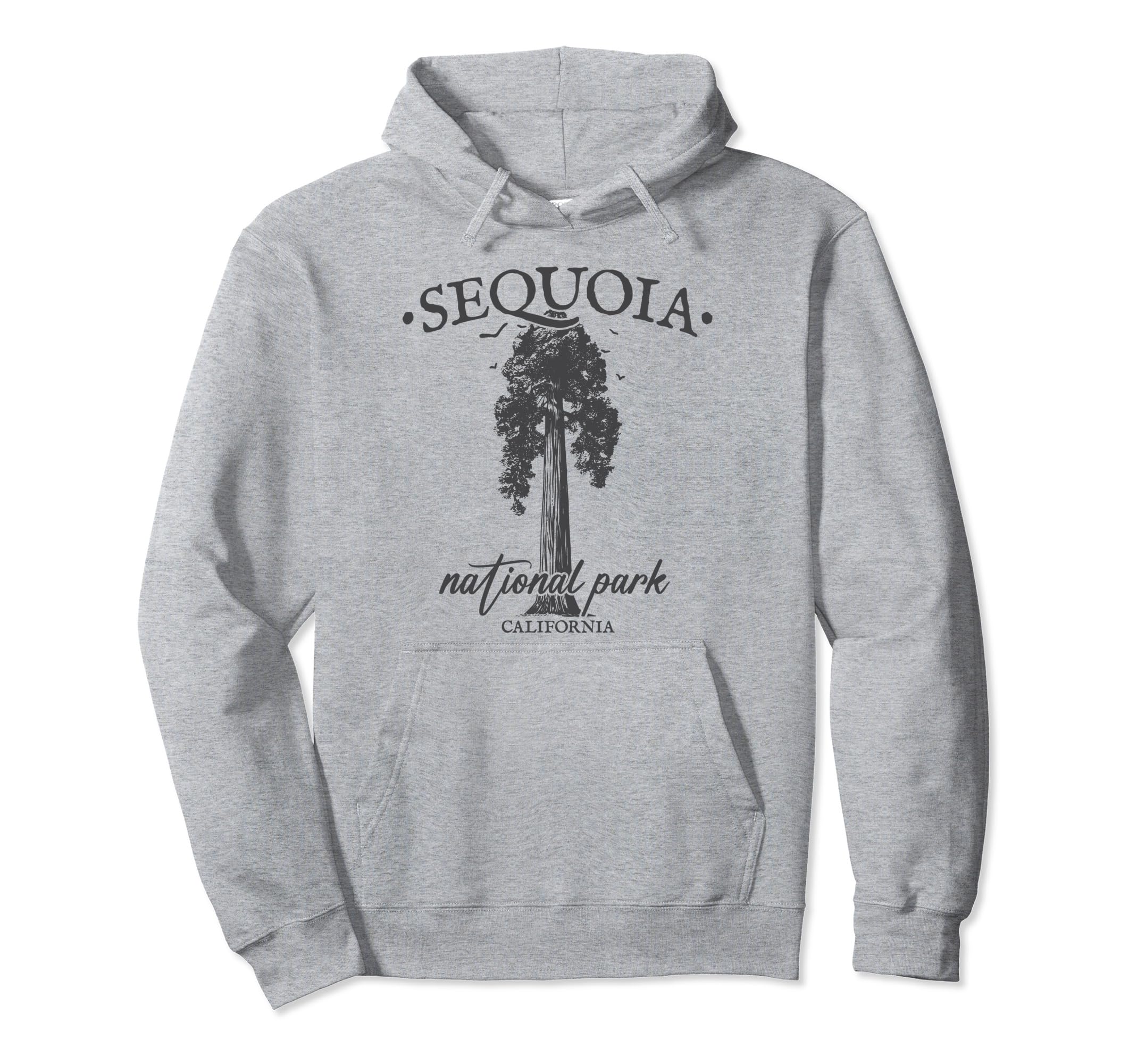 Sequoia National Park Tree Hiking Nature Hoodie - Trendy Graphic Unisex - T-Shirt, Sweatshirt, Hoodie