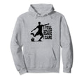 Funny Soccer Fan I Yell Because I Hoodie - Aesthetic Graphic for Adults - T-Shirt, Sweatshirt, Hoodie