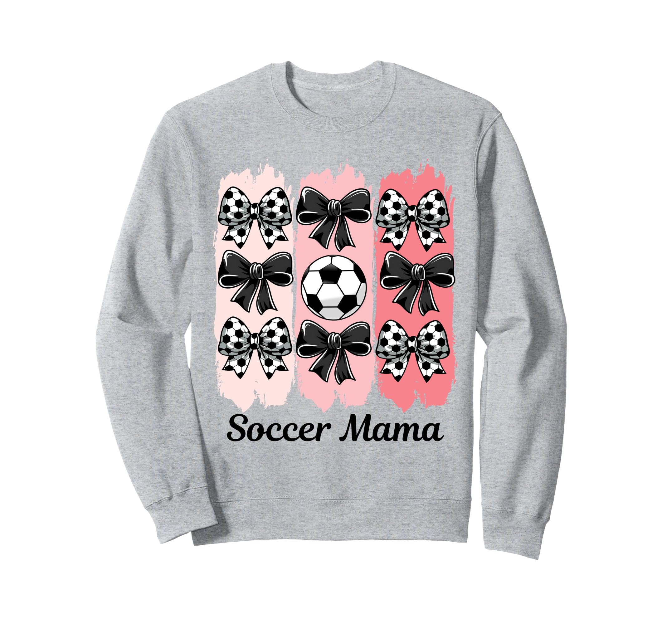 Soccer Mama Coquette Bow Soccer Mom Sweatshirt - Custom Art Print Unisex - T-Shirt, Sweatshirt, Hoodie