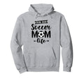 Livin That Soccer Mom Life Support Hoodie - Fun Novelty Design Men Women - T-Shirt, Sweatshirt, Hoodie