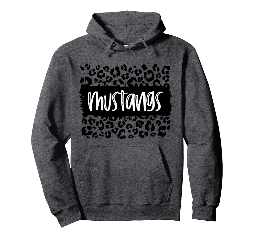 Mustangs Team Mascot School Spirit Game Hoodie - Trendy Graphic Unisex - T-Shirt, Sweatshirt, Hoodie