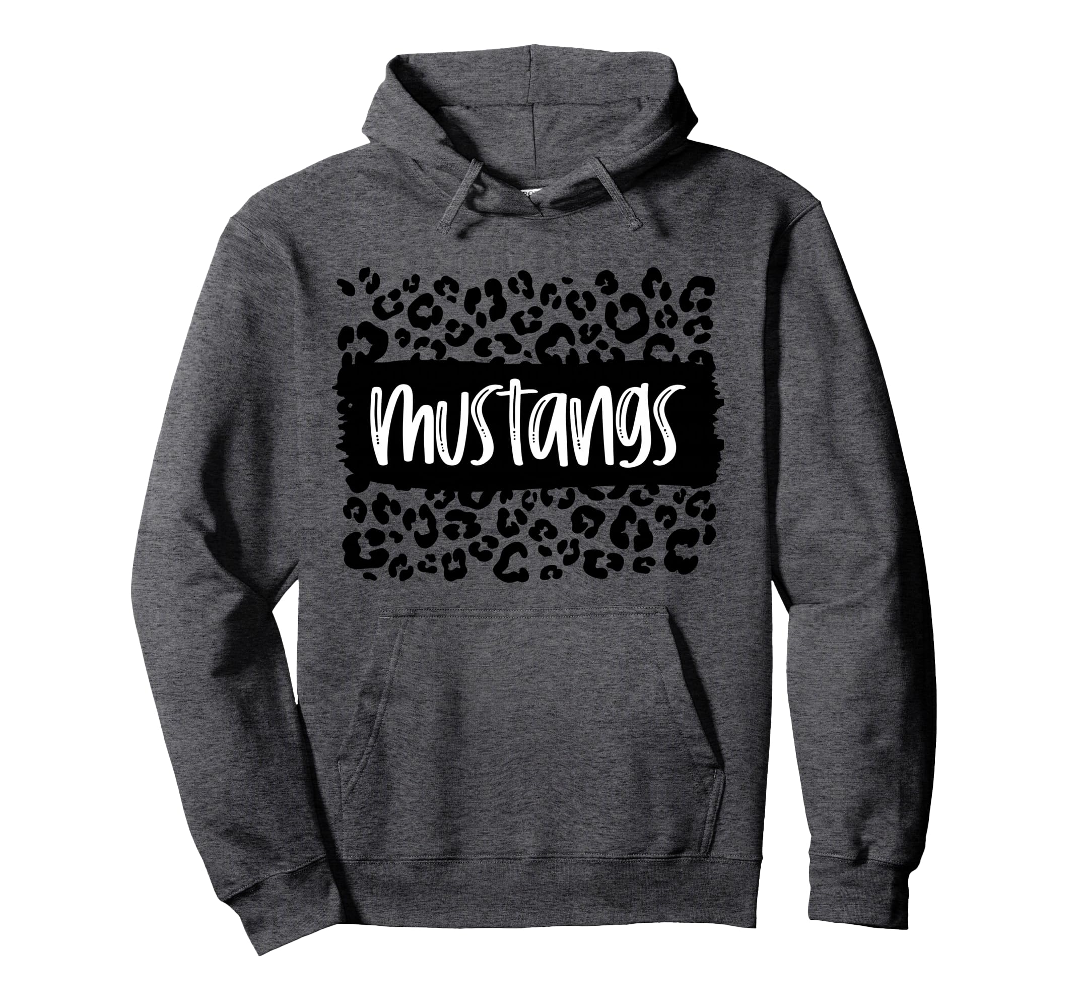 Mustangs Team Mascot School Spirit Game Hoodie - Trendy Graphic Unisex - T-Shirt, Sweatshirt, Hoodie
