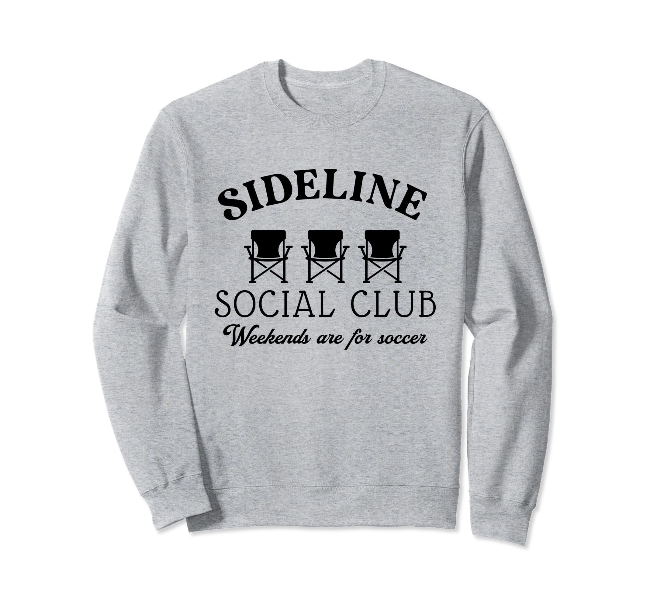 Sideline Social Club Weekends Sweatshirt - Aesthetic Graphic for Adults - T-Shirt, Sweatshirt, Hoodie