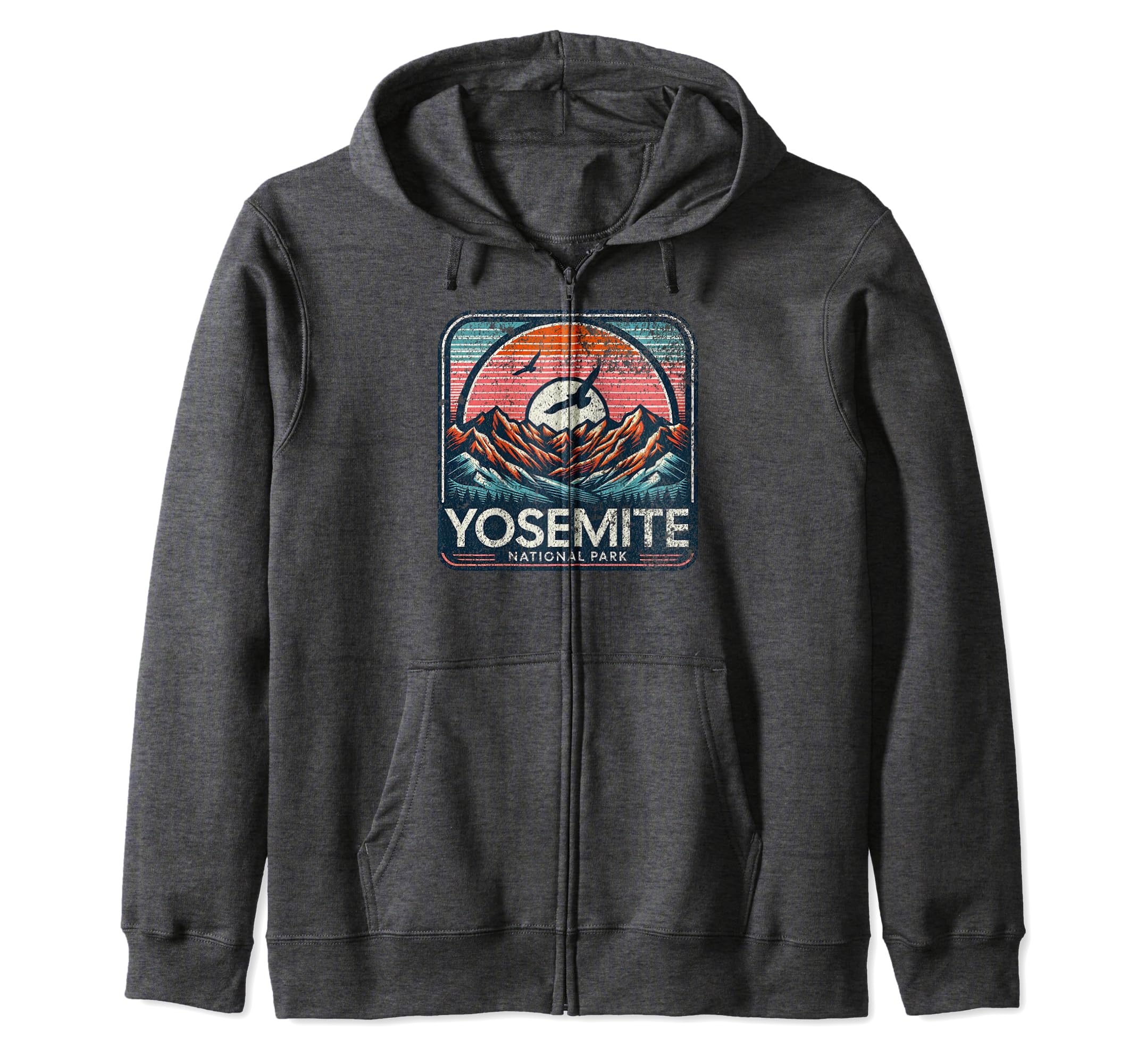 Yosemite National Park California T-Shirt - Minimalist Print for Adults - T-Shirt, Sweatshirt, Hoodie