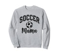 Soccer Mom Life Distressed Sweatshirt - Aesthetic Graphic for Adults - T-Shirt, Sweatshirt, Hoodie