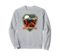 Glacier National Park Wpa Badge Sweatshirt - Trendy Graphic for Adults - T-Shirt, Sweatshirt, Hoodie