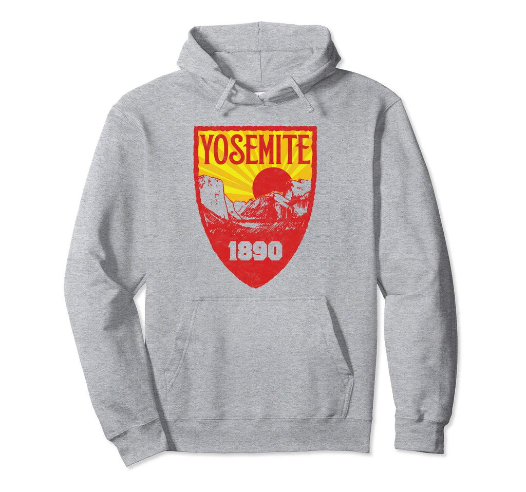 Yosemite Valley Sunset National Park Hoodie - Aesthetic Graphic for Adults - T-Shirt, Sweatshirt, Hoodie