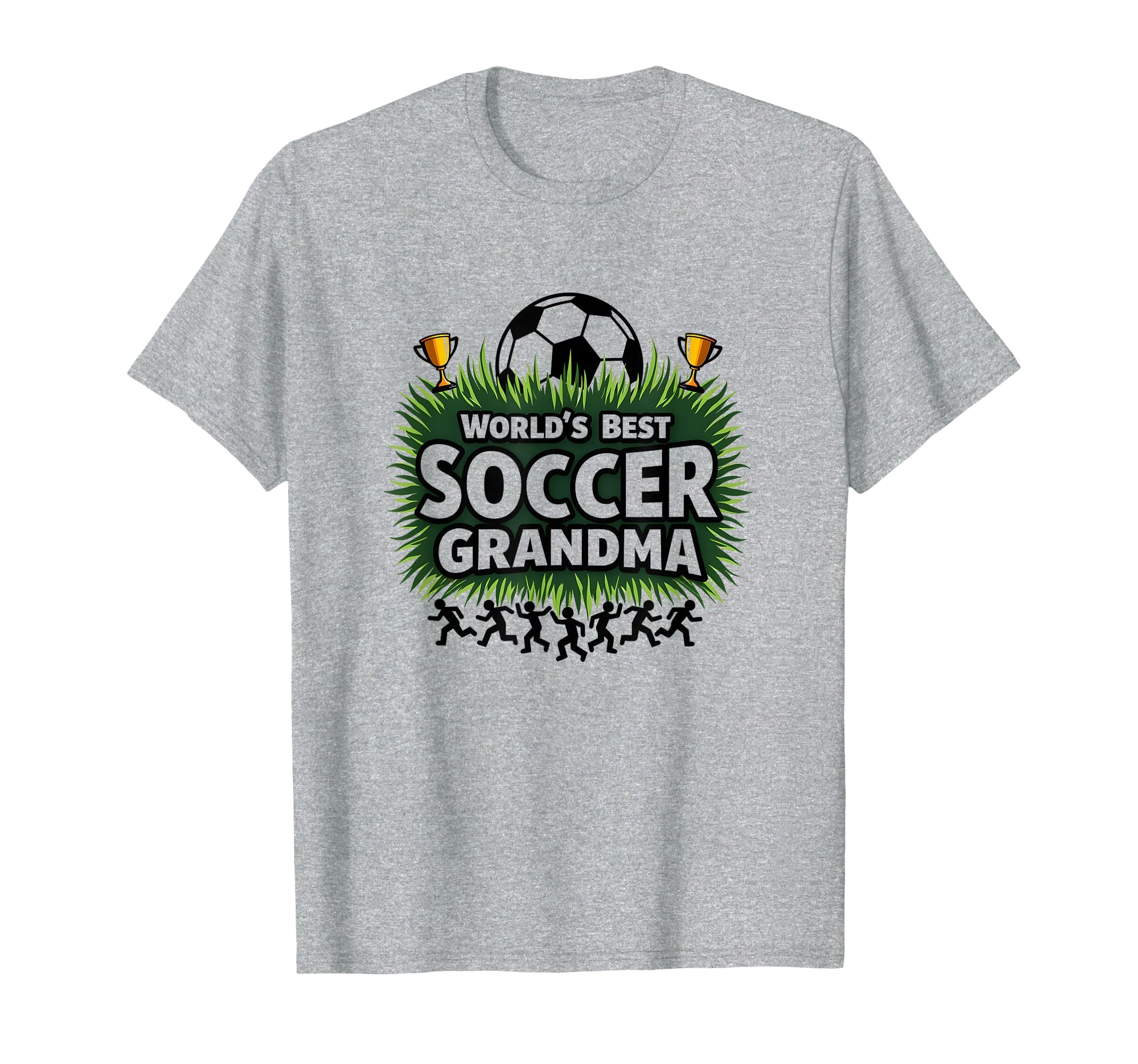 Worlds Best Soccer Grandma Champion T-Shirt - Minimalist Print Unisex - T-Shirt, Sweatshirt, Hoodie