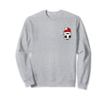 Soccer Football Santa Hat Sweatshirt - Trendy Graphic Unisex - T-Shirt, Sweatshirt, Hoodie