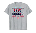 U S Soccer Sharktooth Gray Uswnt T-Shirt - Unique Graphic Men Women - T-Shirt, Sweatshirt, Hoodie