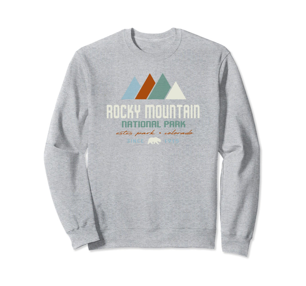 Rocky Mountain National Park Sweatshirt - Minimalist Print Men Women - T-Shirt, Sweatshirt, Hoodie