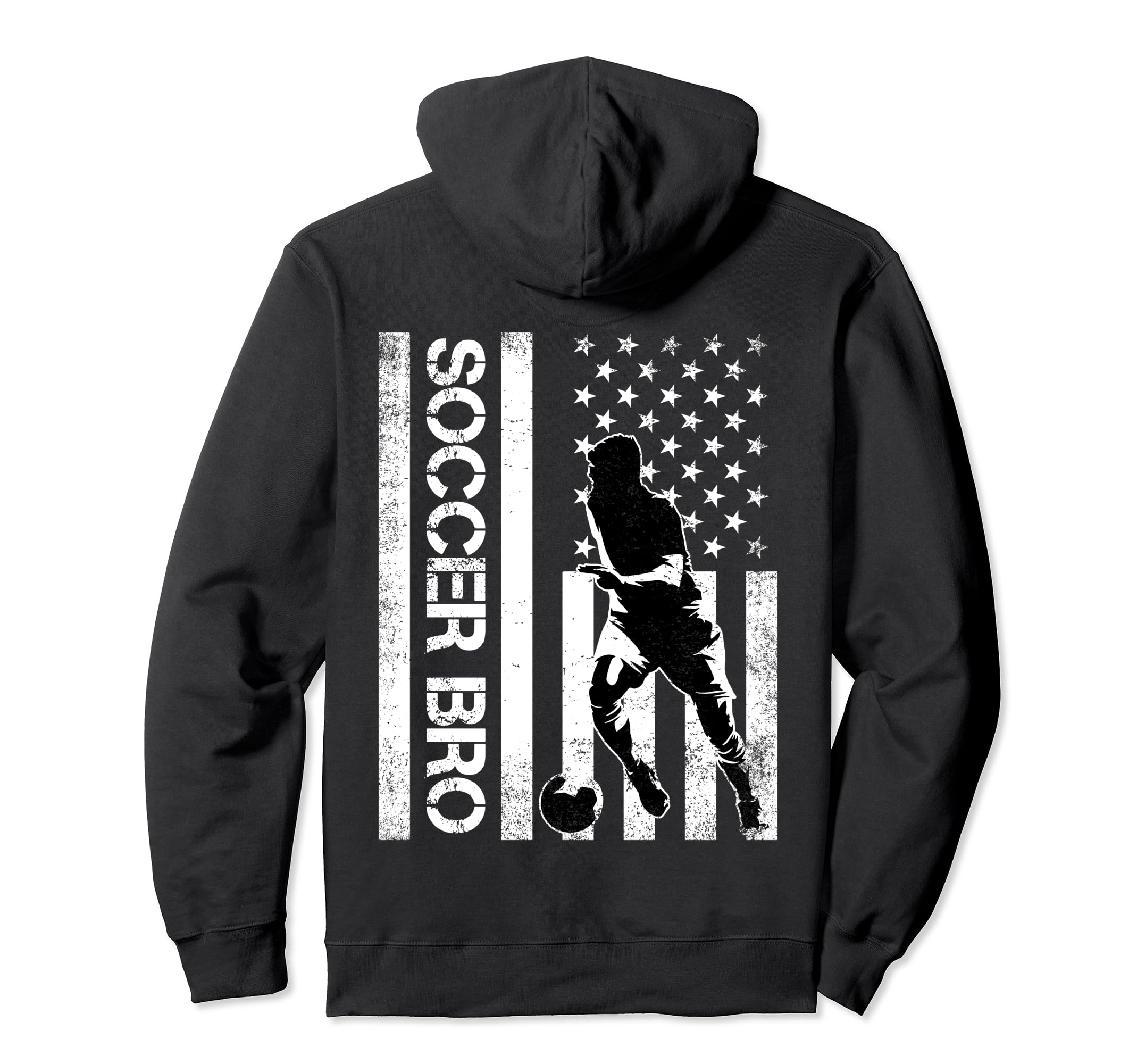 Soccer Brother Soccer Family Usa Hoodie - Minimalist Print for Adults - T-Shirt, Sweatshirt, Hoodie