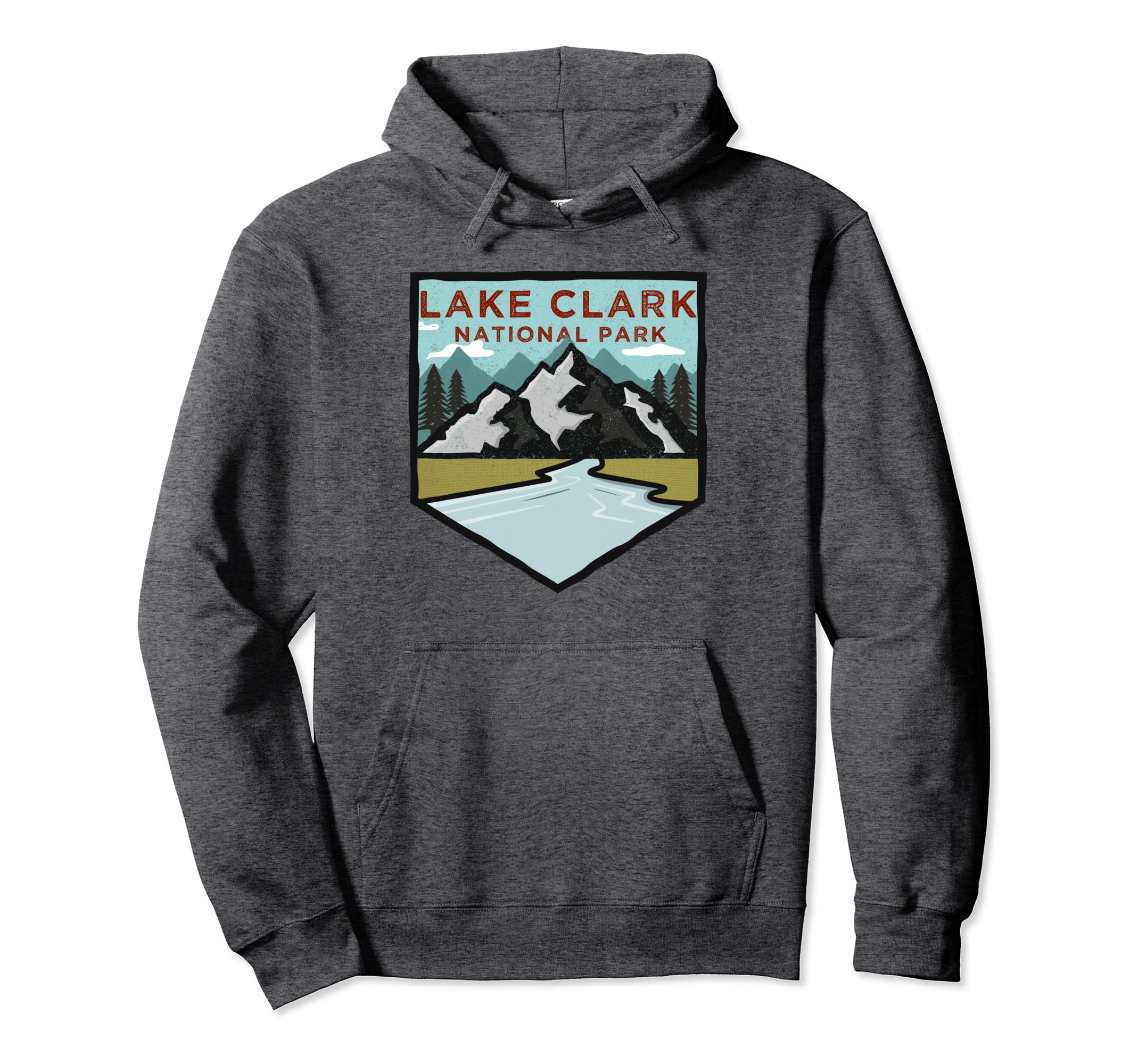 Lake Clark National Park Gift Hoodie - Casual Everyday Wear Unisex - T-Shirt, Sweatshirt, Hoodie