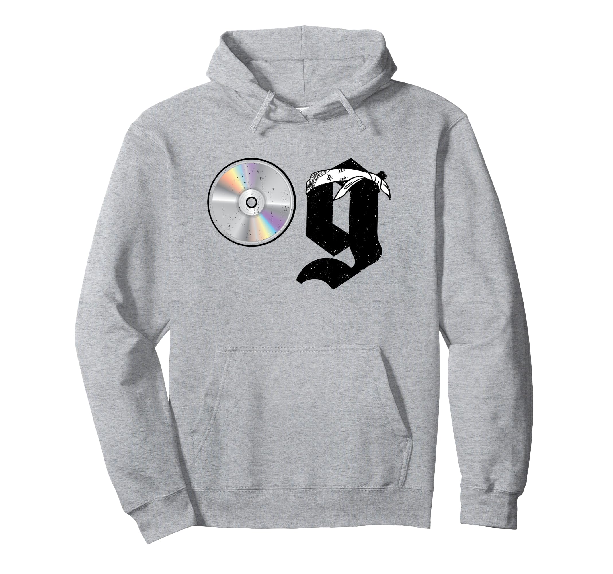 Old School Dad Og Hip Hop Head Cd Hoodie - Fun Novelty Design Men Women - T-Shirt, Sweatshirt, Hoodie