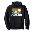 Pinnacles National Park Mountains Sun Hoodie - Novelty Apparel for Adults - T-Shirt, Sweatshirt, Hoodie
