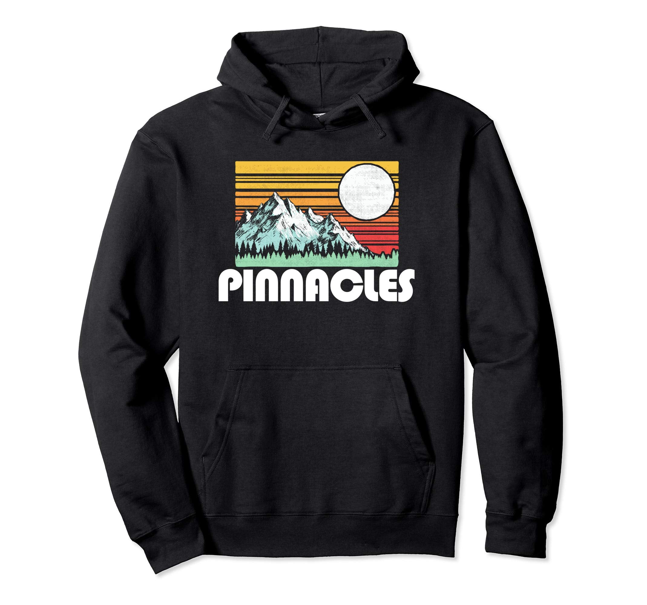 Pinnacles National Park Mountains Sun Hoodie - Novelty Apparel for Adults - T-Shirt, Sweatshirt, Hoodie