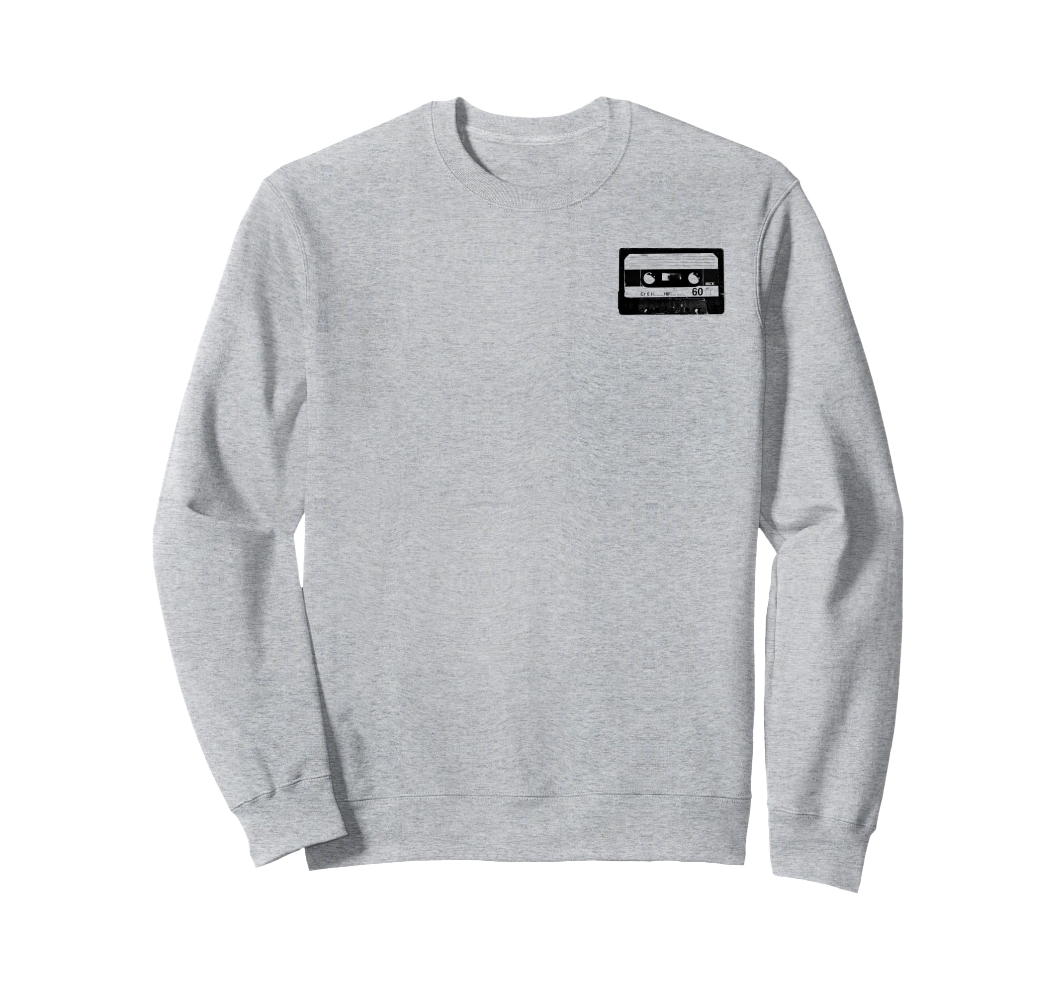 Trendy Hifi Cassette Tape Sweatshirt - Unique Graphic Men Women - T-Shirt, Sweatshirt, Hoodie