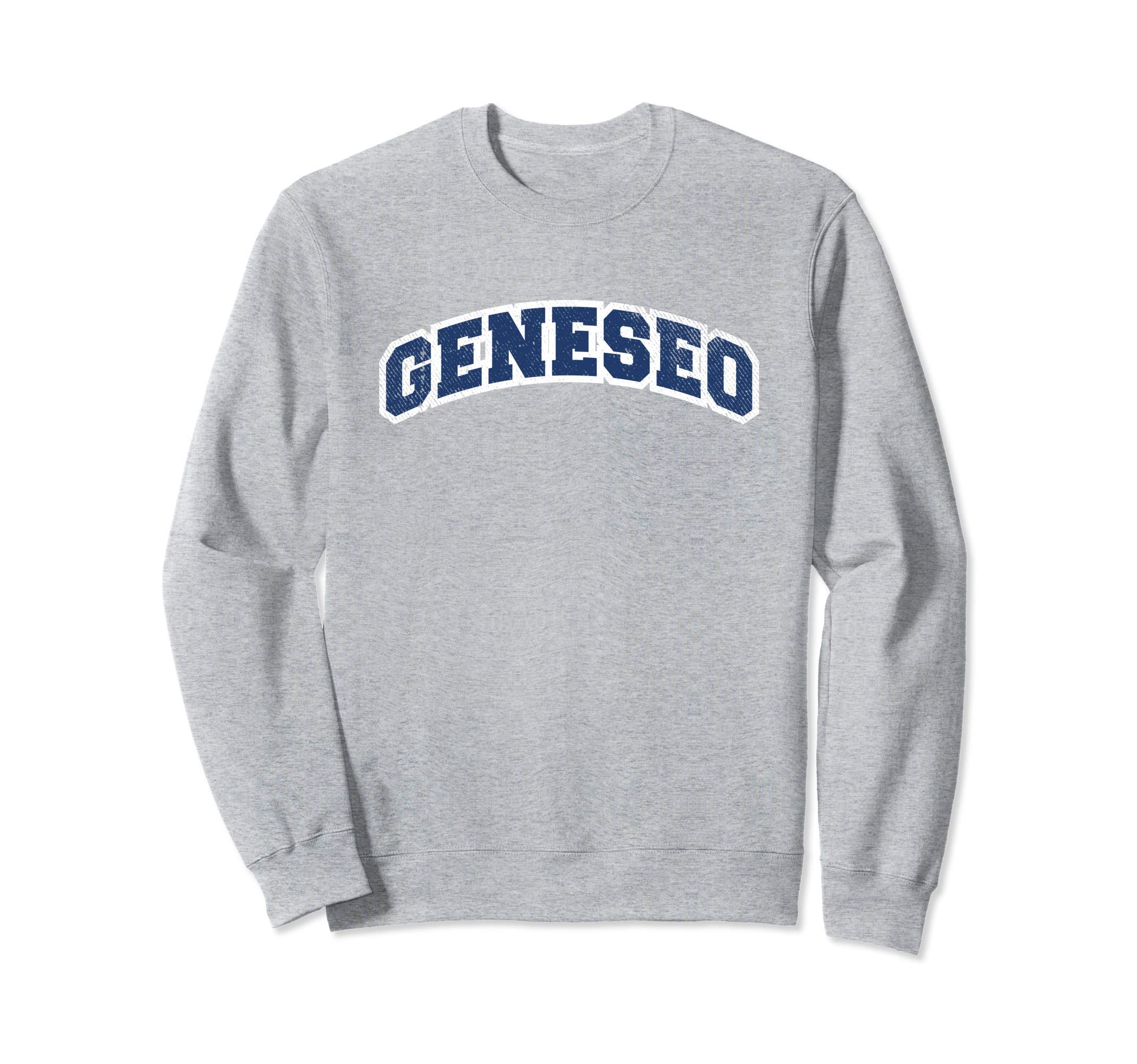 Geneseo New York Varsity Sweatshirt - Unique Graphic for Adults - T-Shirt, Sweatshirt, Hoodie