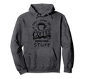 Soccer Coach Coffee Funny Black Hoodie - Aesthetic Graphic for Adults - T-Shirt, Sweatshirt, Hoodie