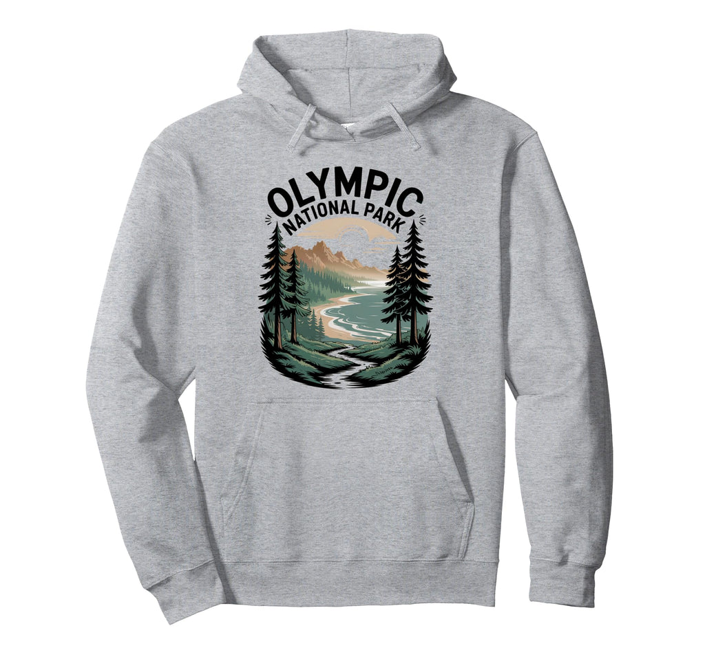 Olympic National Park Camping Hiking Us Hoodie - Unique Graphic Unisex - T-Shirt, Sweatshirt, Hoodie