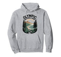 Olympic National Park Camping Hiking Us Hoodie - Unique Graphic Unisex - T-Shirt, Sweatshirt, Hoodie