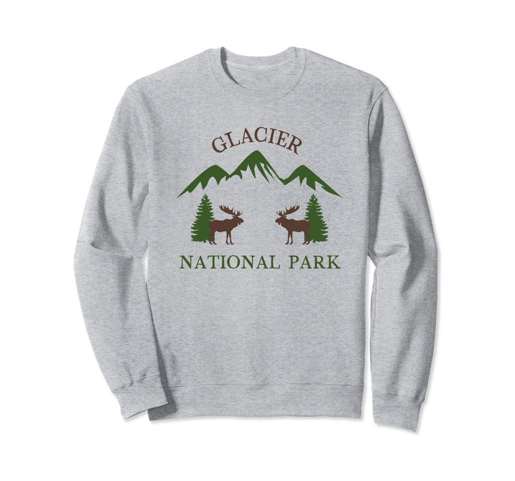 Glacier National Park Sweatshirt - Custom Art Print Unisex - T-Shirt, Sweatshirt, Hoodie