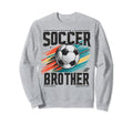 Soccer Brother Family Matching Team Sweatshirt - Graphic Print Unisex - T-Shirt, Sweatshirt, Hoodie