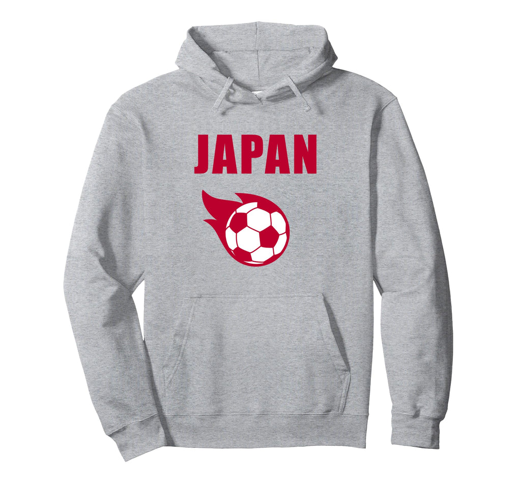 Japan Soccer Football Japanese Flag Hoodie - Aesthetic Graphic Men Women - T-Shirt, Sweatshirt, Hoodie