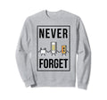 Never Forget Cassette Tape Sweatshirt - Custom Art Print Unisex - T-Shirt, Sweatshirt, Hoodie